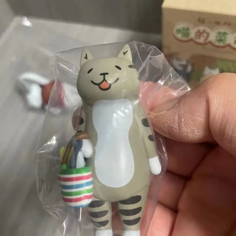 Cute Cat Blind Box Figure Toys Kids Christmas Gift - Assorted Colors