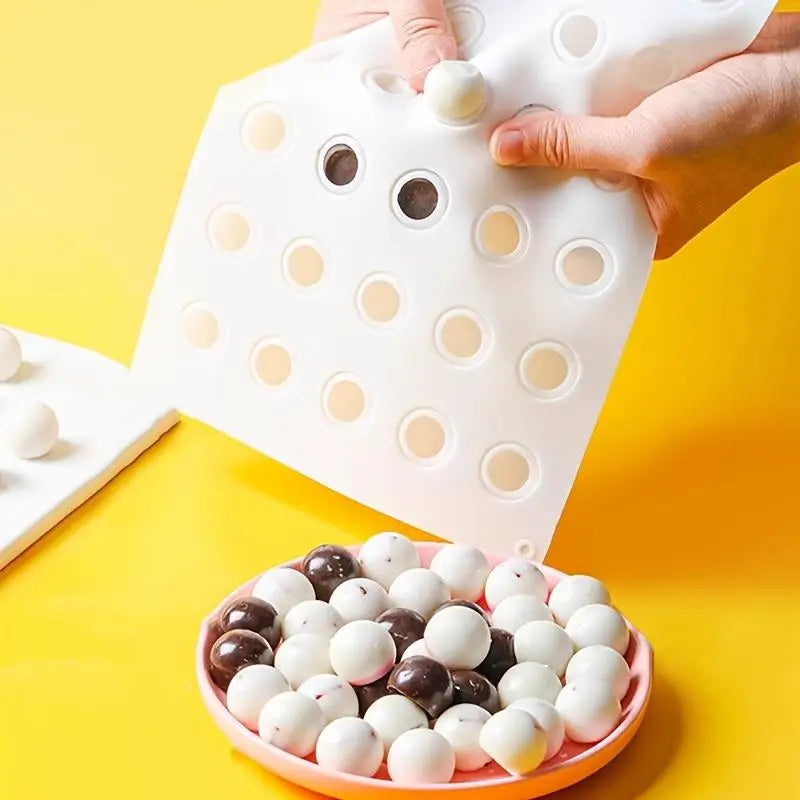 Mini Round Silicone Mold for Cake, Chocolate, Ice & Dessert Making - Multi-Purpose Baking Tool