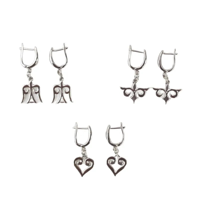 Retro Bird Sheep Horn Love Earrings - Nomadic Design, High-End Versatile Jewelry