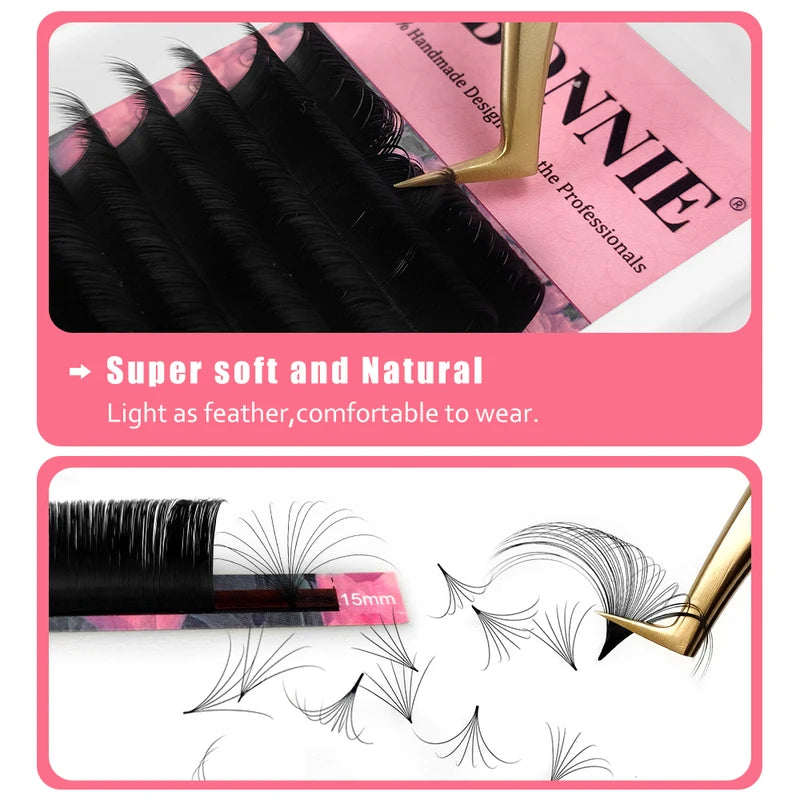 Mega Volume Eyelash Extensions Bundle - Easy Fan Lash Supplies