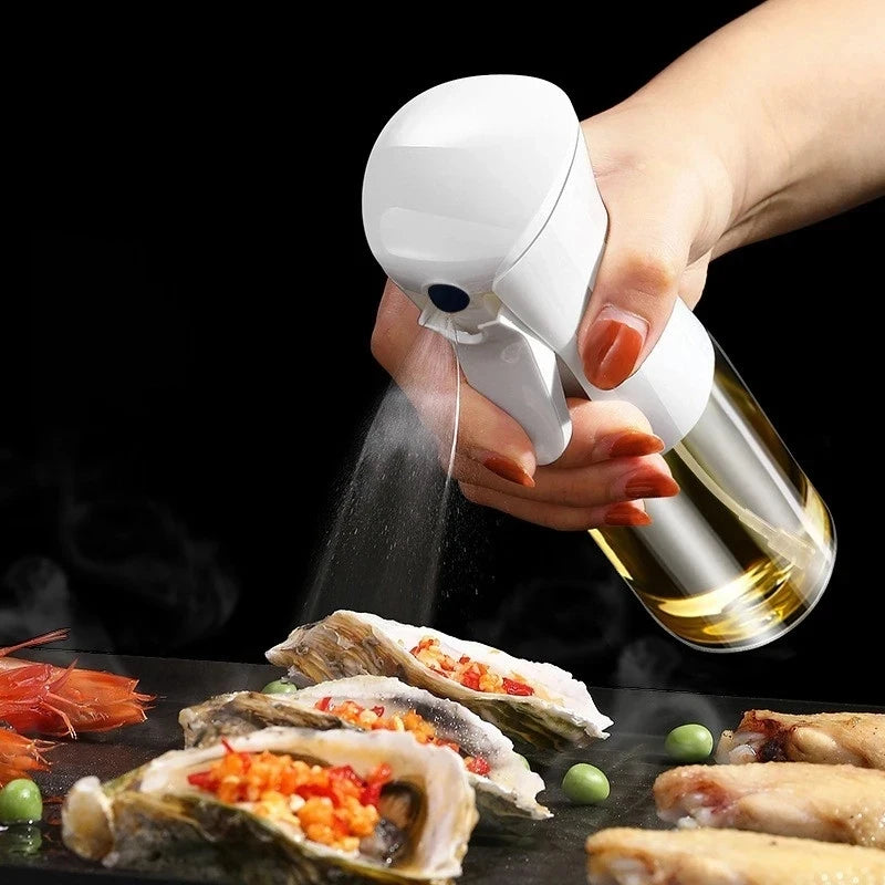 200ml Oil Spray Bottle for Cooking BBQ Baking - Dispenser for Olive Oil Vinegar Soy Sauce