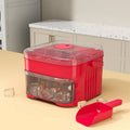 2-Layer Ice Cube Tray with Lid - Large Capacity & Space-Saving, Easy to Make & Store