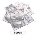 Gel Hydrogel Eye Mask Pads for Eyelash Extensions & Eye Care - 50 Pairs Bulk Set
