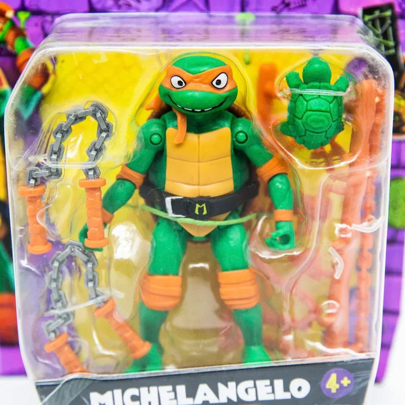 Teenage Mutant Ninja Turtles Action Figures Set - Collectible Toy Figures for Kids