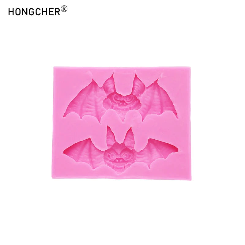Halloween Bat Silicone Mold for Cake Decorating Resin Crafts Food-Grade