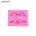 Halloween Bat Silicone Mold for Cake Decorating Resin Crafts Food-Grade