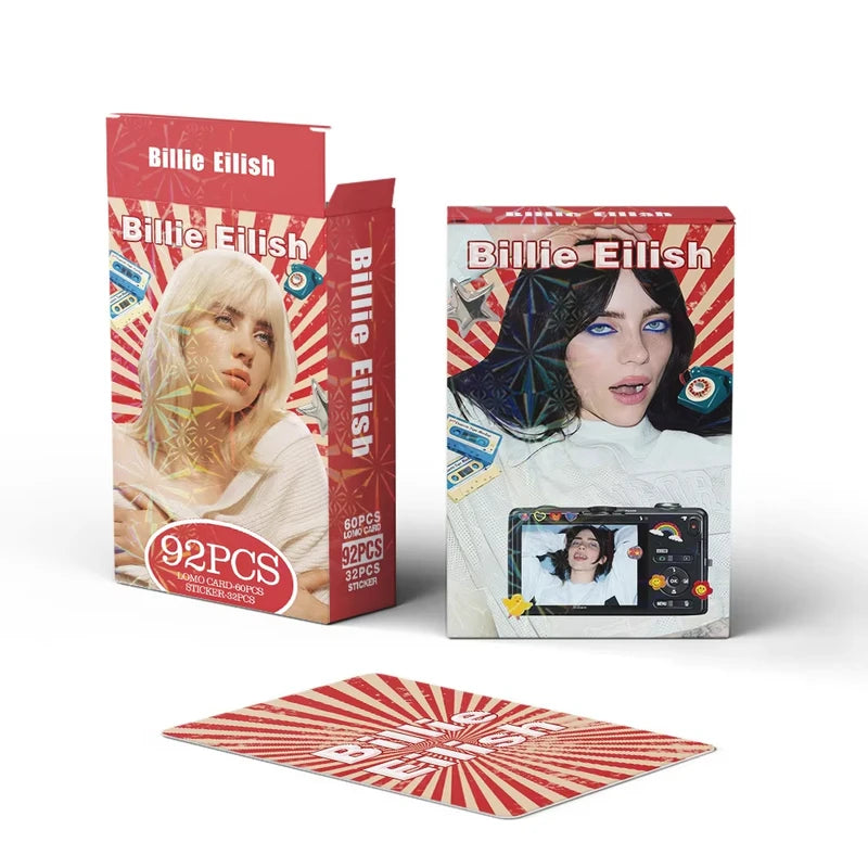 92Pcs European and American Celebrity Photo Cards Collectible Set - Fan Postcards & LOMO Cards