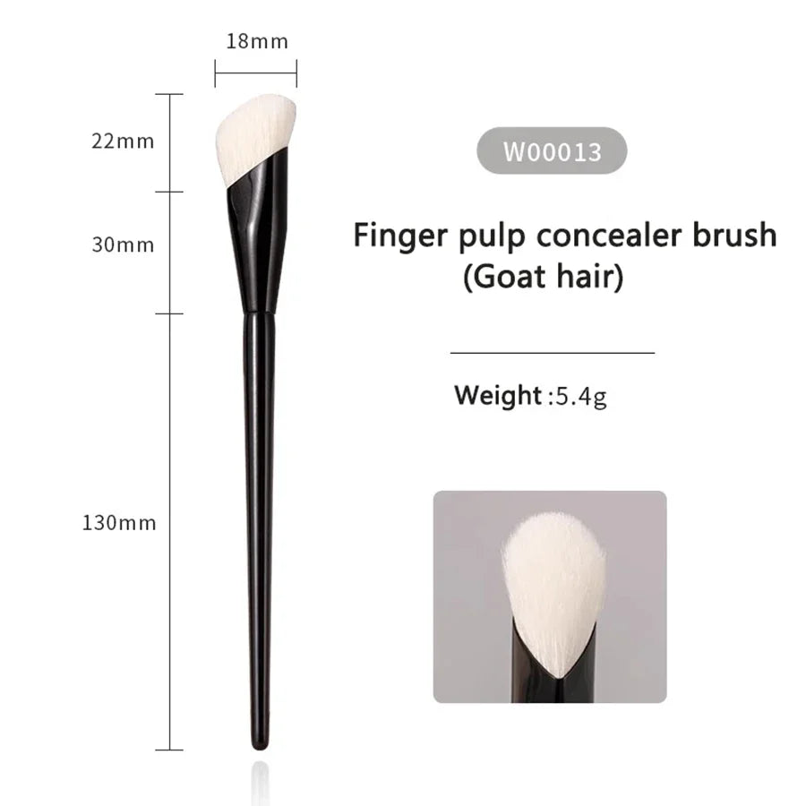 Concealer Makeup Brush Goat Hair Diamond-Shaped Eye Covering Tool