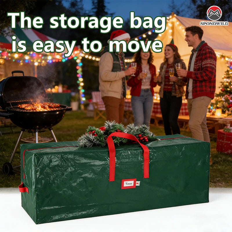Christmas Tree Storage Bag Waterproof Organizer for 4-9 Ft Artificial Trees