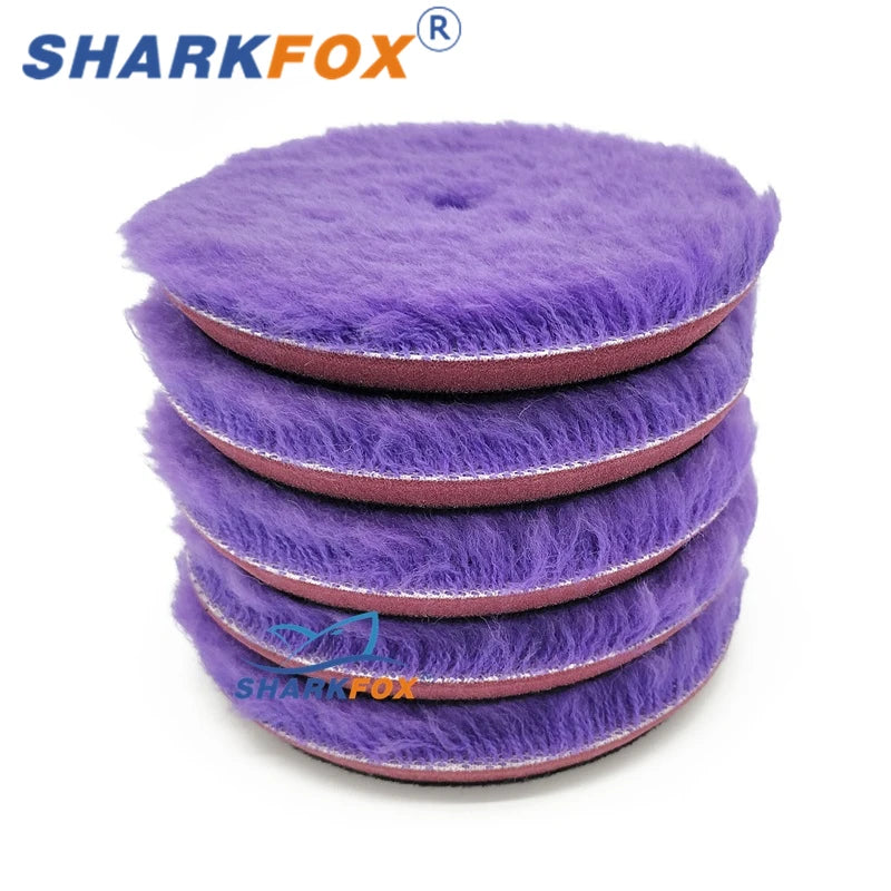 Car Paint Polishing Wool Pad 5/6 Inches Buffing Buffer for Waxing and Detailing