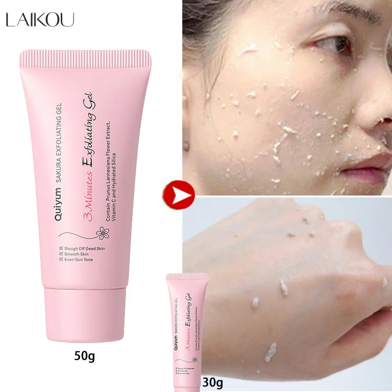 Gentle Exfoliating Facial Gel for Moisturizing & Skin Repair - 30g/50g