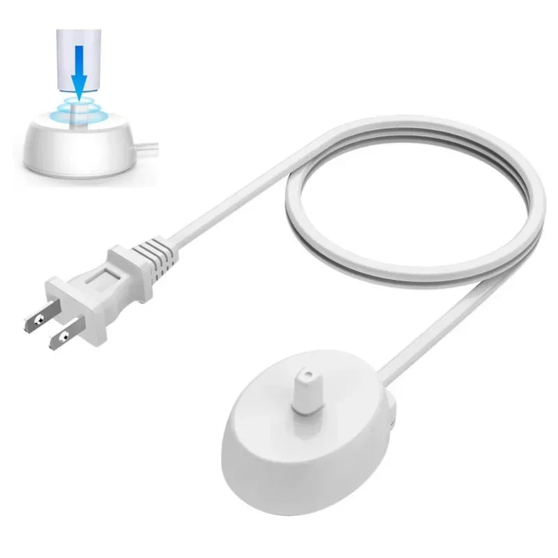Electric Toothbrush Charger Base for Braun Oral-B Series D12 D20 3757 - Waterproof & Portable