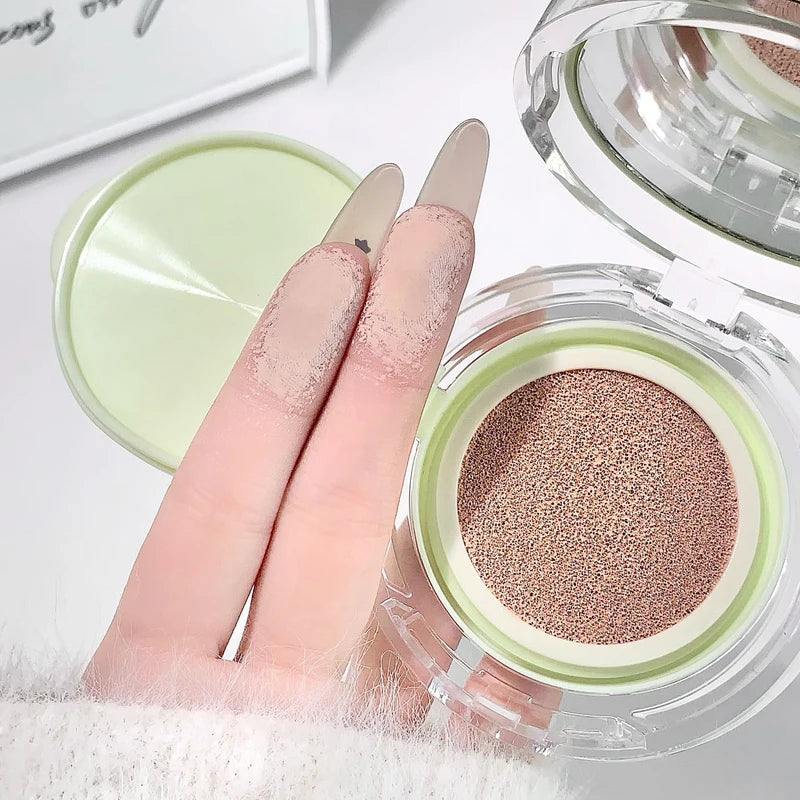 Air Cushion Base Makeup Concealer with Moisturizing and Oil Control - Light, Whitening, Long-Lasting