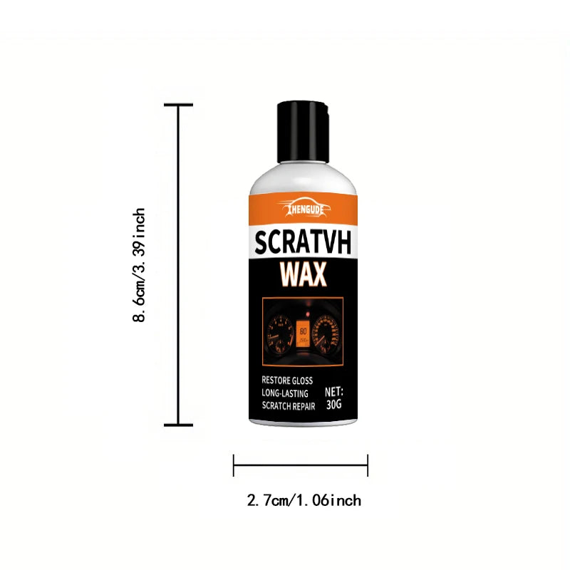 Car Scratch Repair Wax for Dashboard, Glass, Helmets & More | Multi-Surface Conditioner