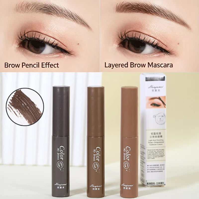 Waterproof Long-Lasting Gel Eyebrow Enhancer Cream - Quick Dry, Not Easy to Fade