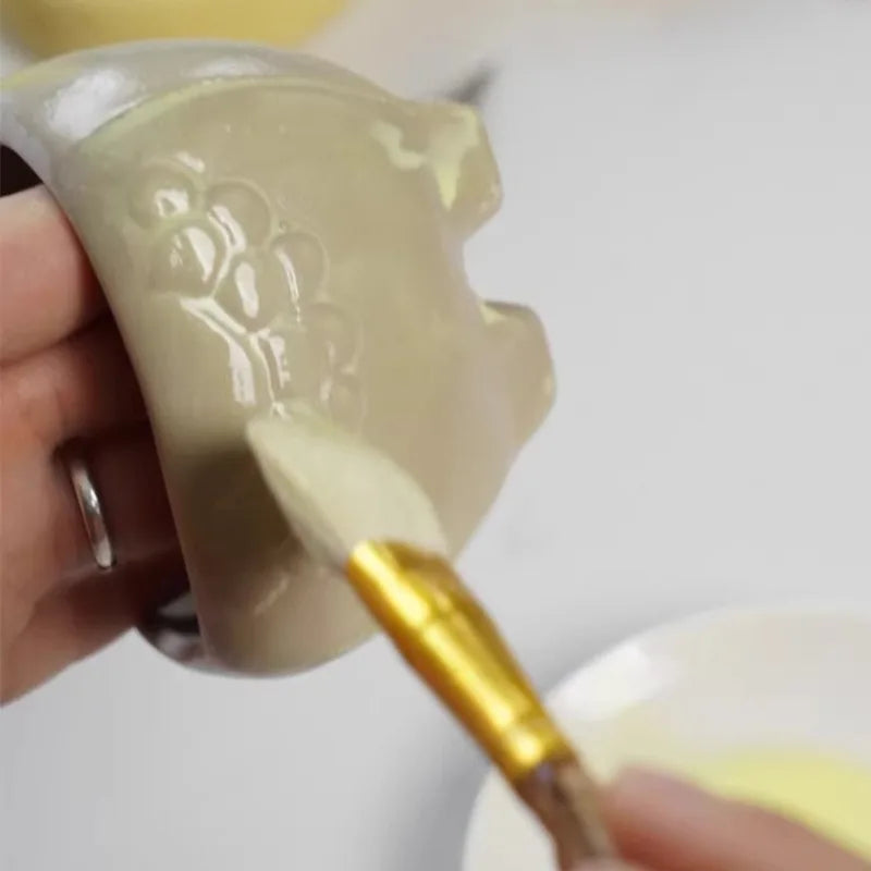 Ceramic Emulsified Wax 500ml for Glaze Isolation & Clay Repair - Water-Based