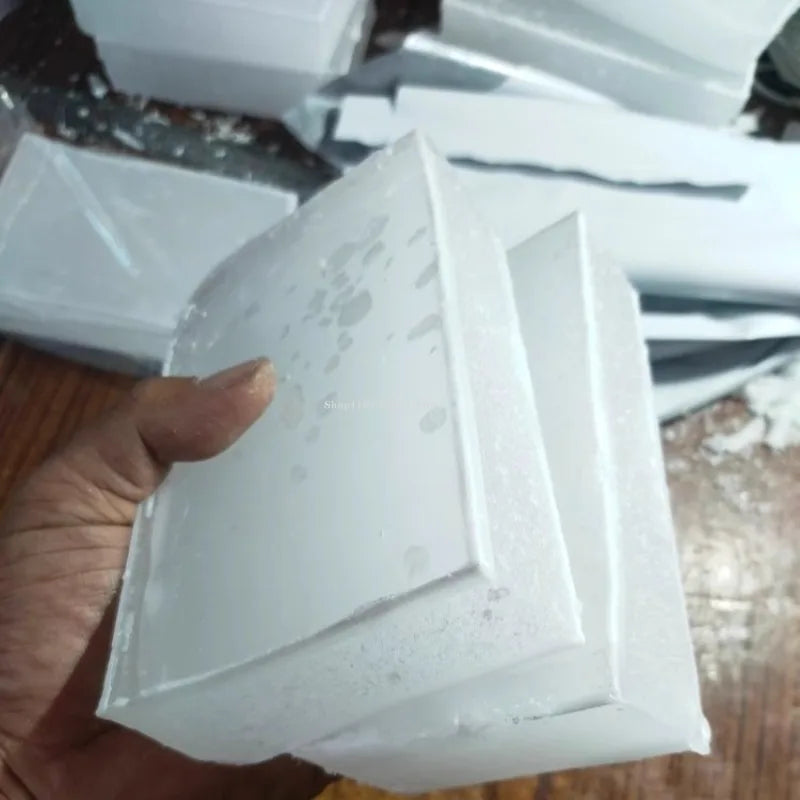 1kg Fully Refined Solid Paraffin Block for Candle Making DIY Craft Material