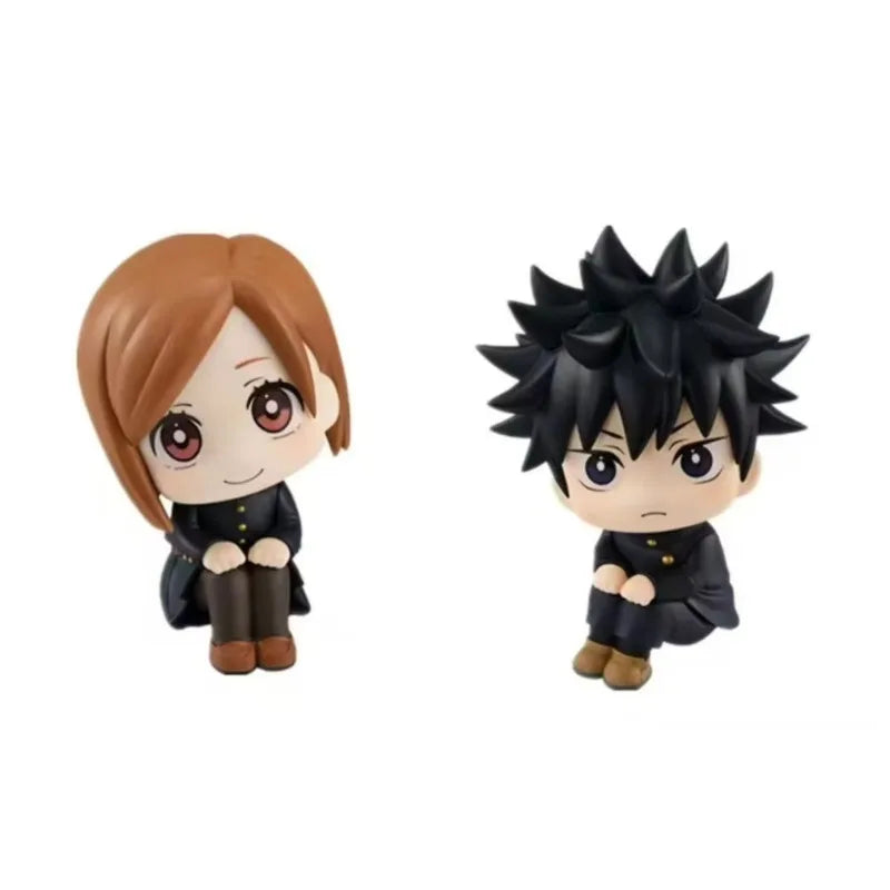 Jujutsu Kaisen Chibi Sitting Figure Set - Anime Collectible Toys for Fans