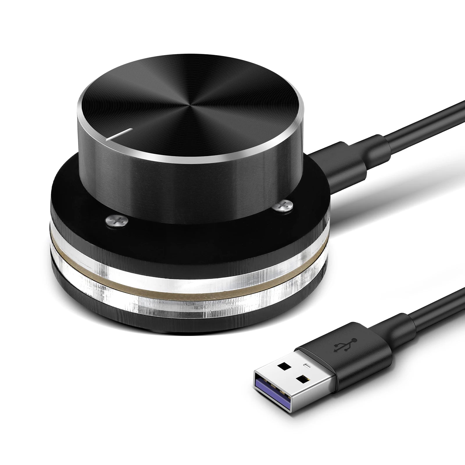 Wired Multifunctional Volume Control Knob Surface Dial for Keyboard Support