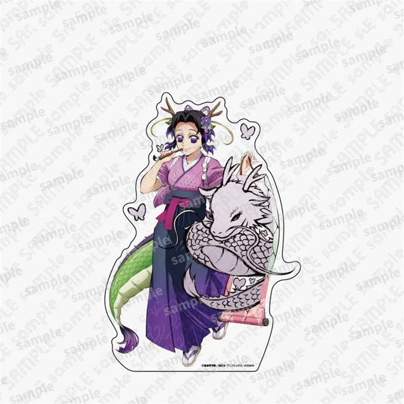 Anime Acrylic Stand Figure Collection - Demon Slayer Kimetsu No Yaiba Desktop Decor