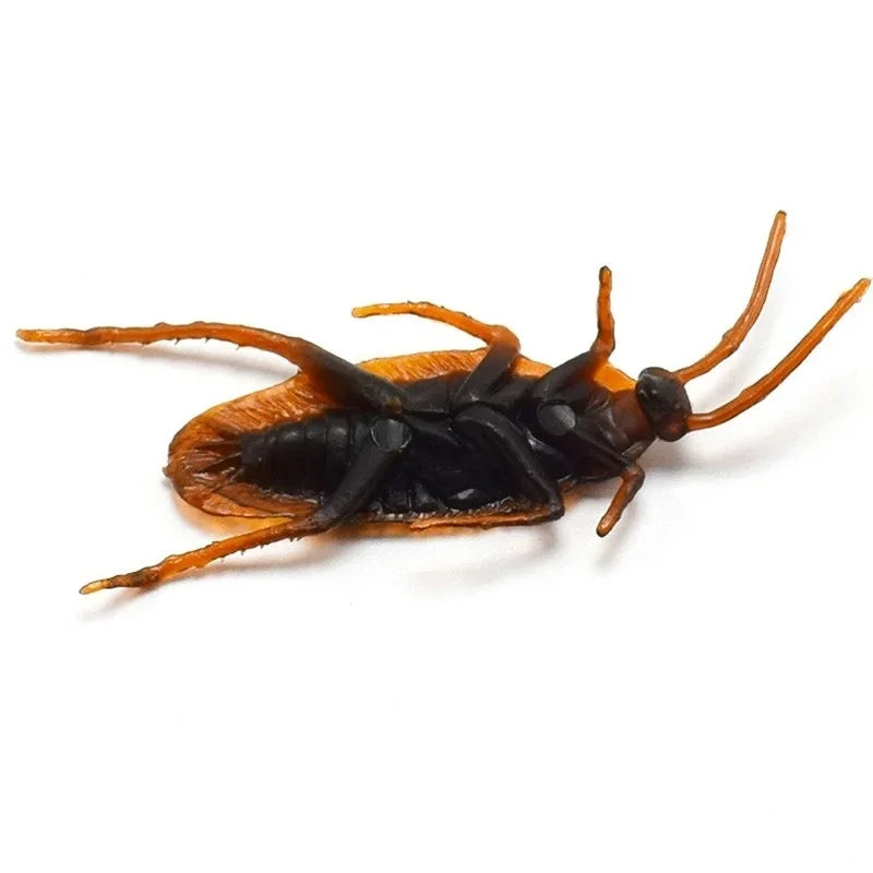 Fake Cockroach Prank Set - 10pcs Halloween Joke and Novelty Toy