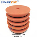 Car Polishing Pads Buffing Kit - 5/6 Inch Sponge & Wool for Vehicle Waxing & Scratch Removal