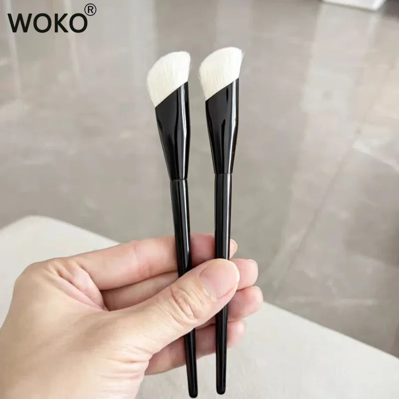Concealer Makeup Brush Goat Hair Diamond-Shaped Eye Covering Tool