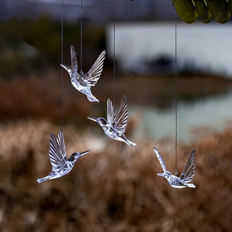 4 Pieces Bird Shaped Ceiling Decorations for Festivals Weddings Parties