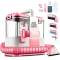 Portable Carpet and Upholstery Cleaner Machine with 5 Attachments - Light & Powerful Suction
