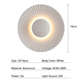 Modern LED Wall Lamp Indoor for Living Room Bedroom Bedside Lighting Fixture