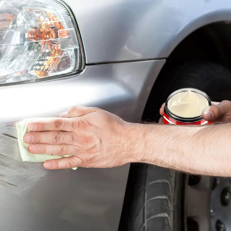Car Scratch Repair Wax Kit with Sponge - 100ml Vehicle & Marine Paint Restorer