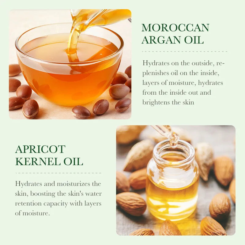 Natural Avocado Almond & Argan Oil for Face Hair & Body Moisturizing Massage Oil