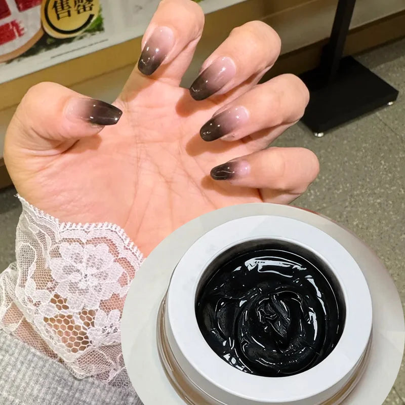 Matte Nail Gel Kit with Air Cushion Remover for Long-Lasting Manicure - Multiple Colors