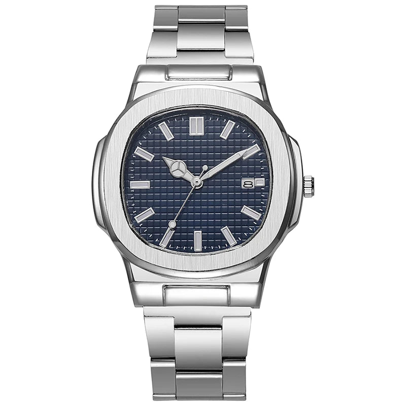 Minimalist Business Men's Quartz Watch - Trendy Fashion Timepiece