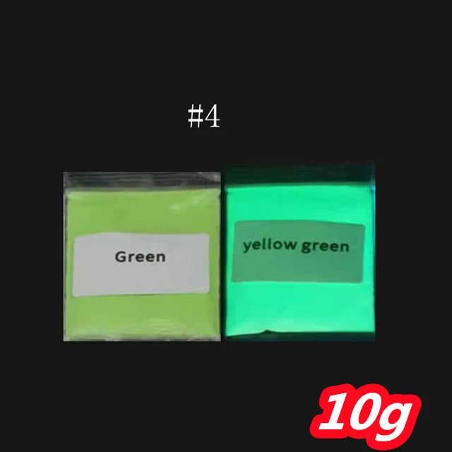 50G Luminous Nail Glitter Powder Glow-In-The-Dark Epoxy Resin Nail Dust for DIY Nail Art