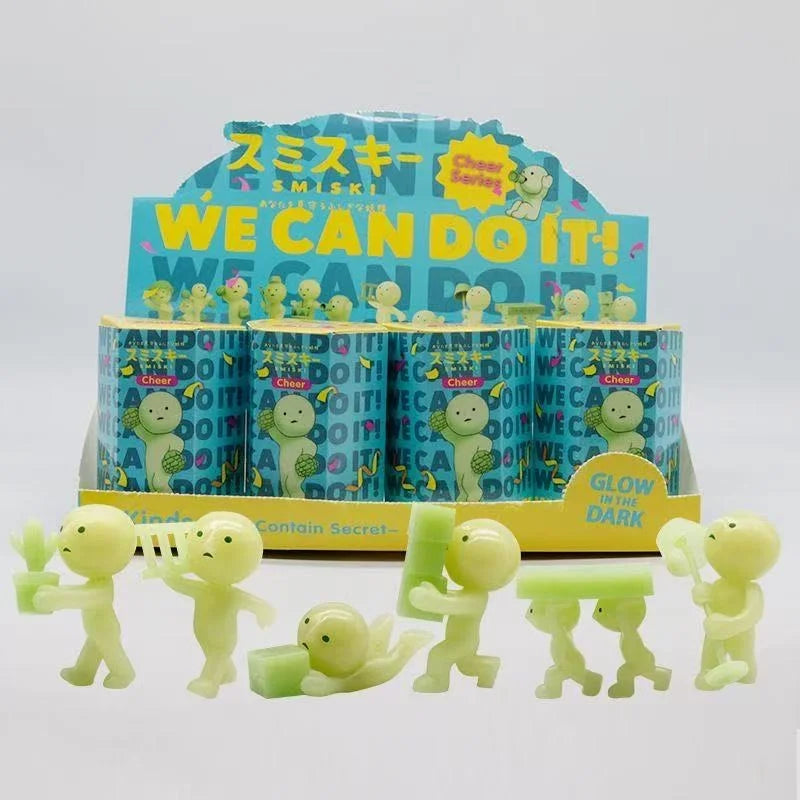 Mystery Blind Box Doll Figures Set - Noctilucent Green & Color Variants