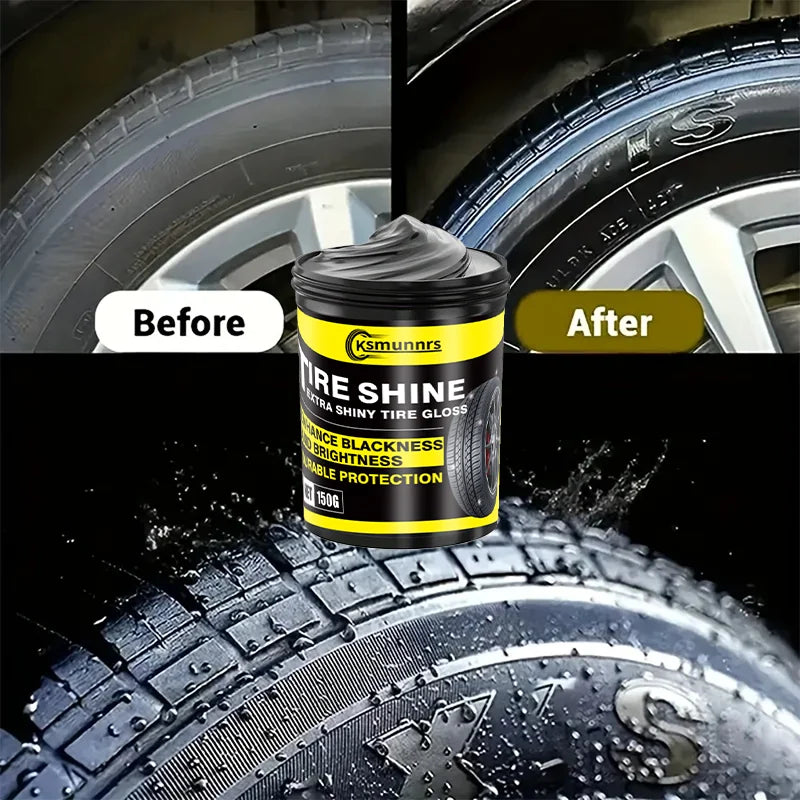 Heavy-Duty Car Plastic Renovator Wax - Scratch Repair & Protection for Bumpers and Interiors
