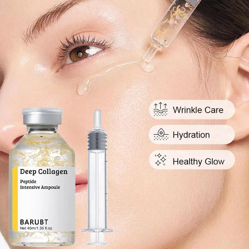 Korean Collagen Face Serum - Deep Peptide & Anti-Wrinkle Skin Care 40ml