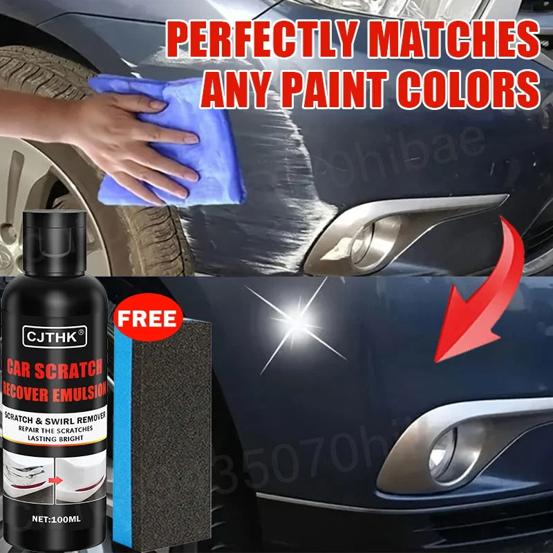 Car Scratch Remover Kit for Auto Paint Repair and Polishing
