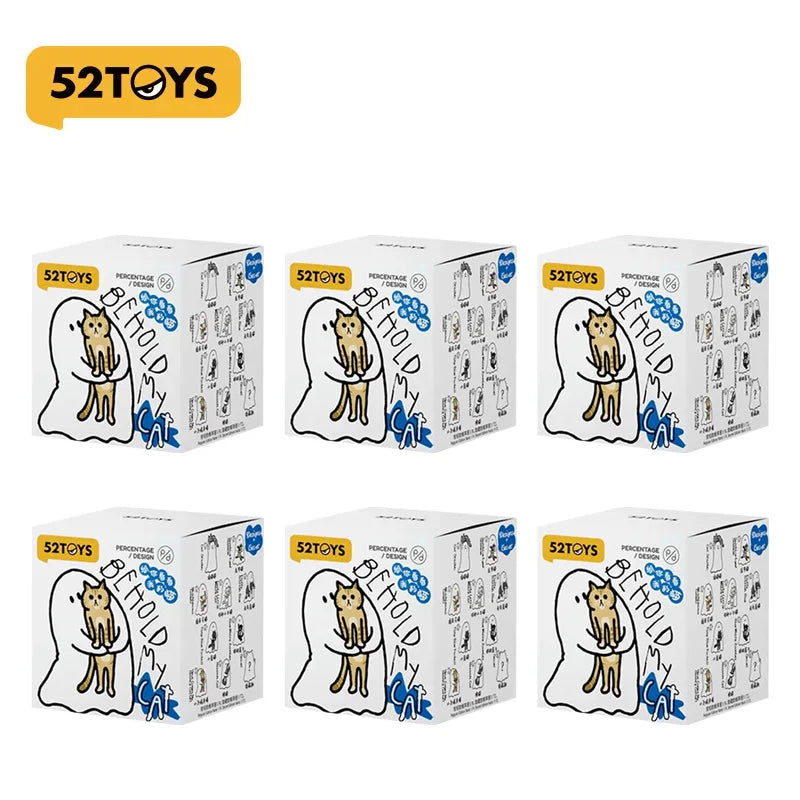 Mini Cat Series Collectible Figures Blind Box Office Desk Decorations Gift