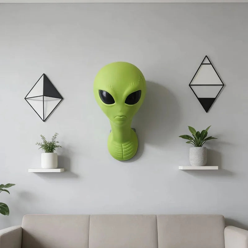 Alien Wall Hanging Decorations for Living Room & Bedroom - Quirky Home Decor
