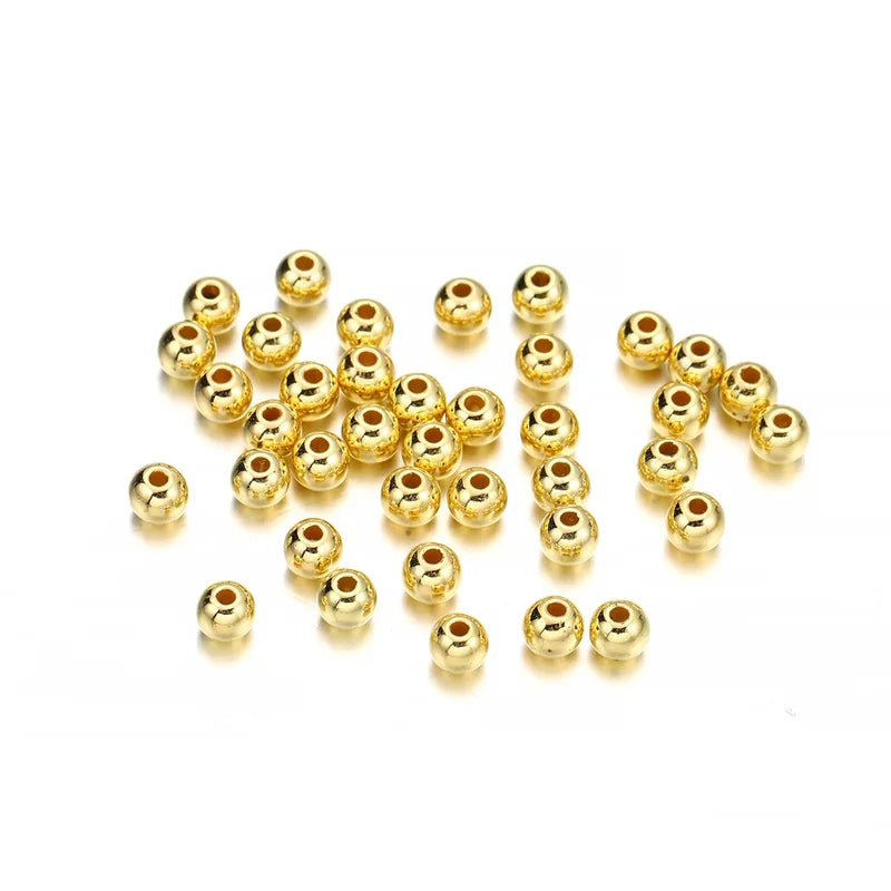 Assorted 30-400pcs DIY Jewelry Spacer Beads - 3-12mm Plastic Seed Beads for Necklace Bracelet Crafts