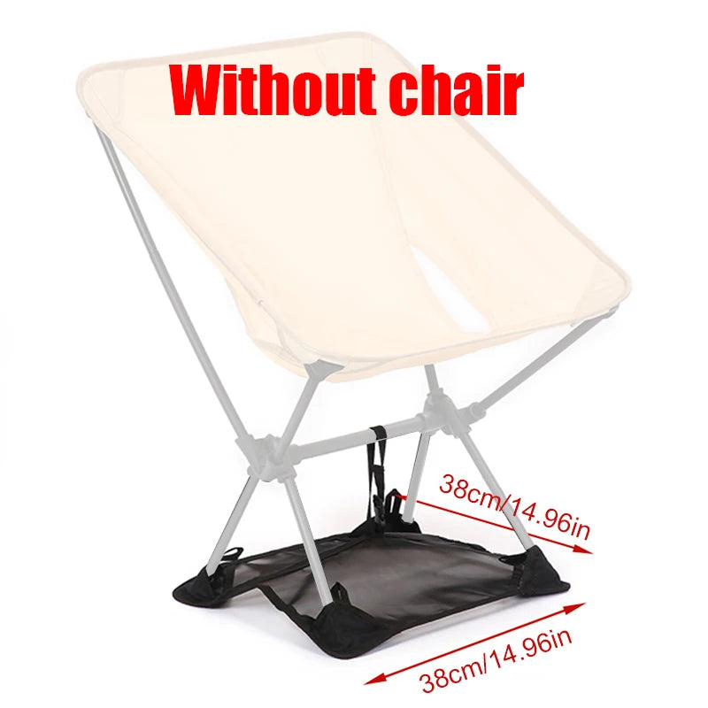 Outdoor Camping Folding Chair Anti-Sink Mat - Lightweight Collapsible Cushion
