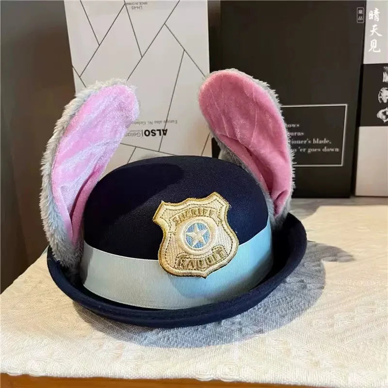 Children's Police Officer Hat - Judy Hopps Cosplay Costume Accessory