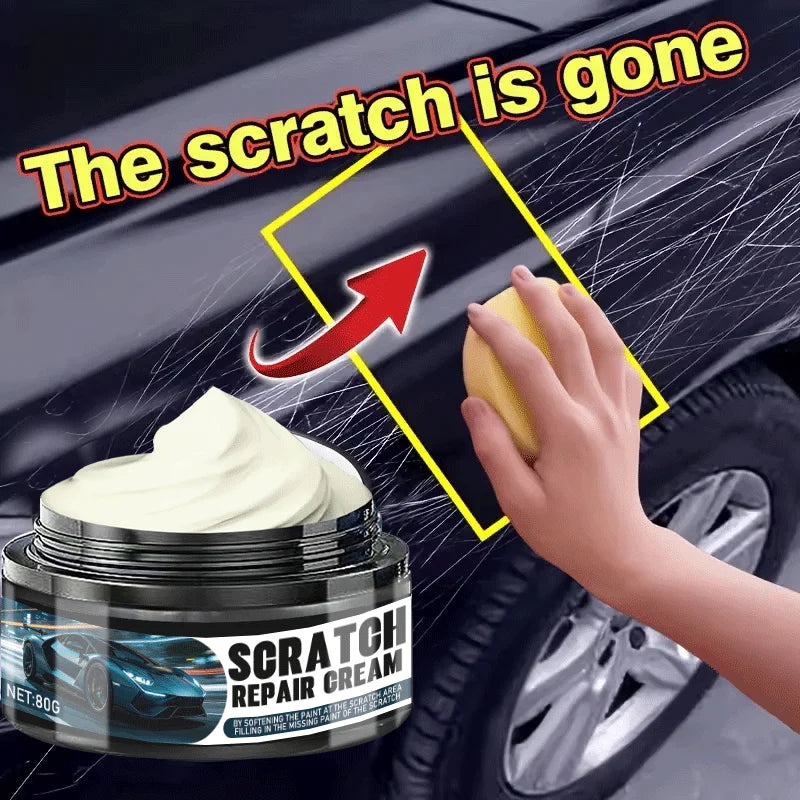 Universal Car Scratch Repair Paste - Anti-Scratch Wax Polish for Metal & Plastic