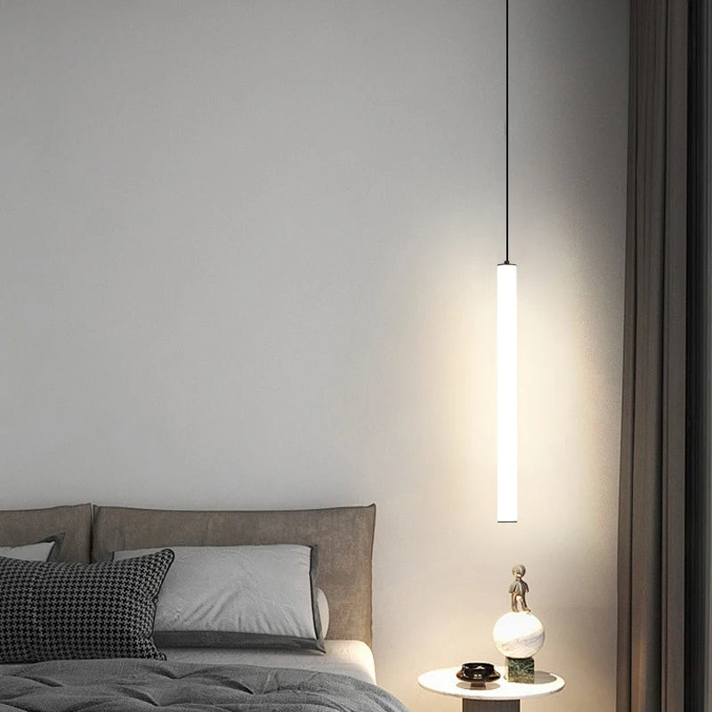 Minimalist LED Pendant Light Fixture for Living Room & Bedroom Ceiling