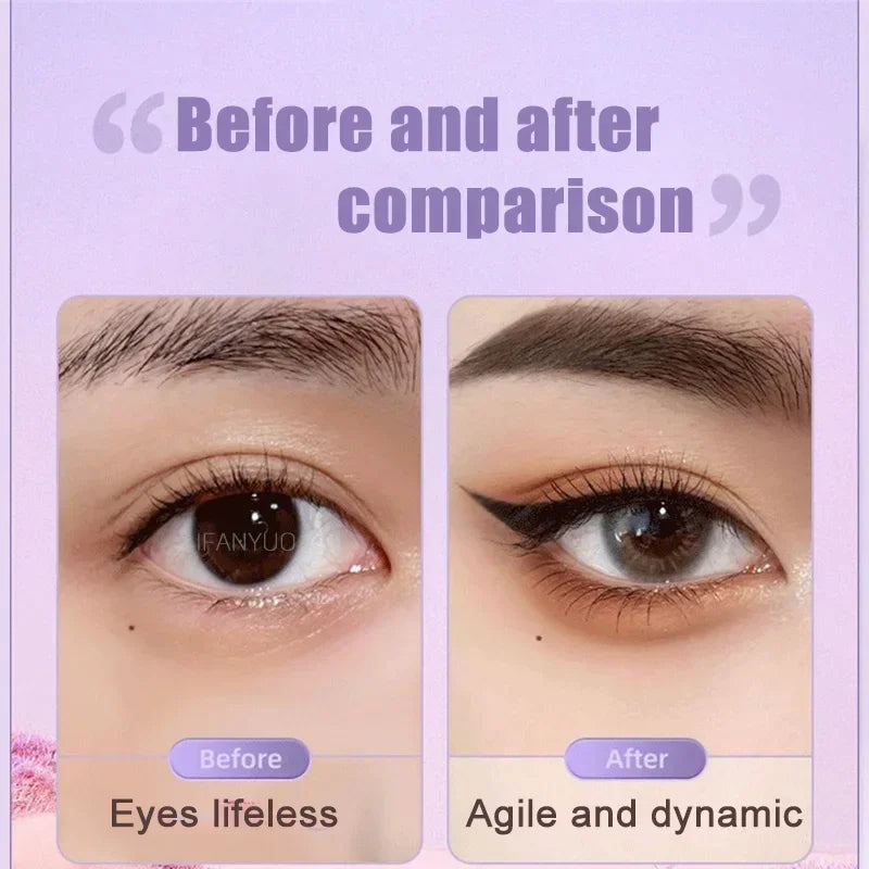 Liquid Eyeliner Pen 0.5mm Waterproof & Quick Dry for Precise Eye Makeup