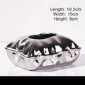 Ceramic Tissue Box Cover Cream Light Luxury Napkin Dispenser Home Decor