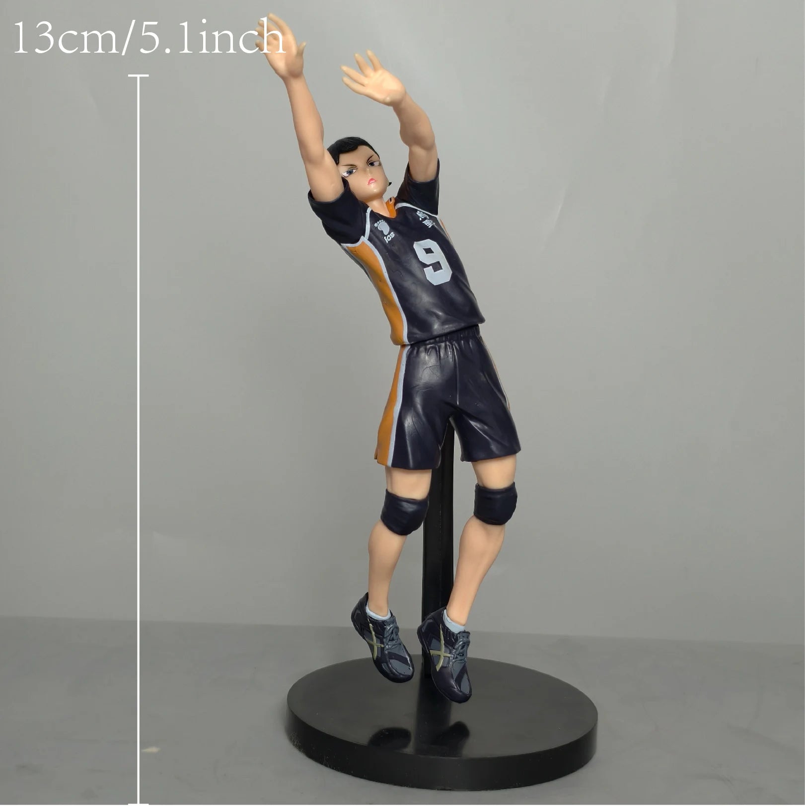 Anime Haikyu!! PVC Gachapon Figures - 13cm Desktop Toy Collection - Multiple Colors