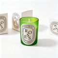 Scented Soy Wax Glass Jar Candle - Long Lasting Aromatherapy Home Decor